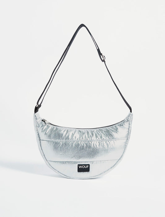 Bolso Bandolera Silver Glossy