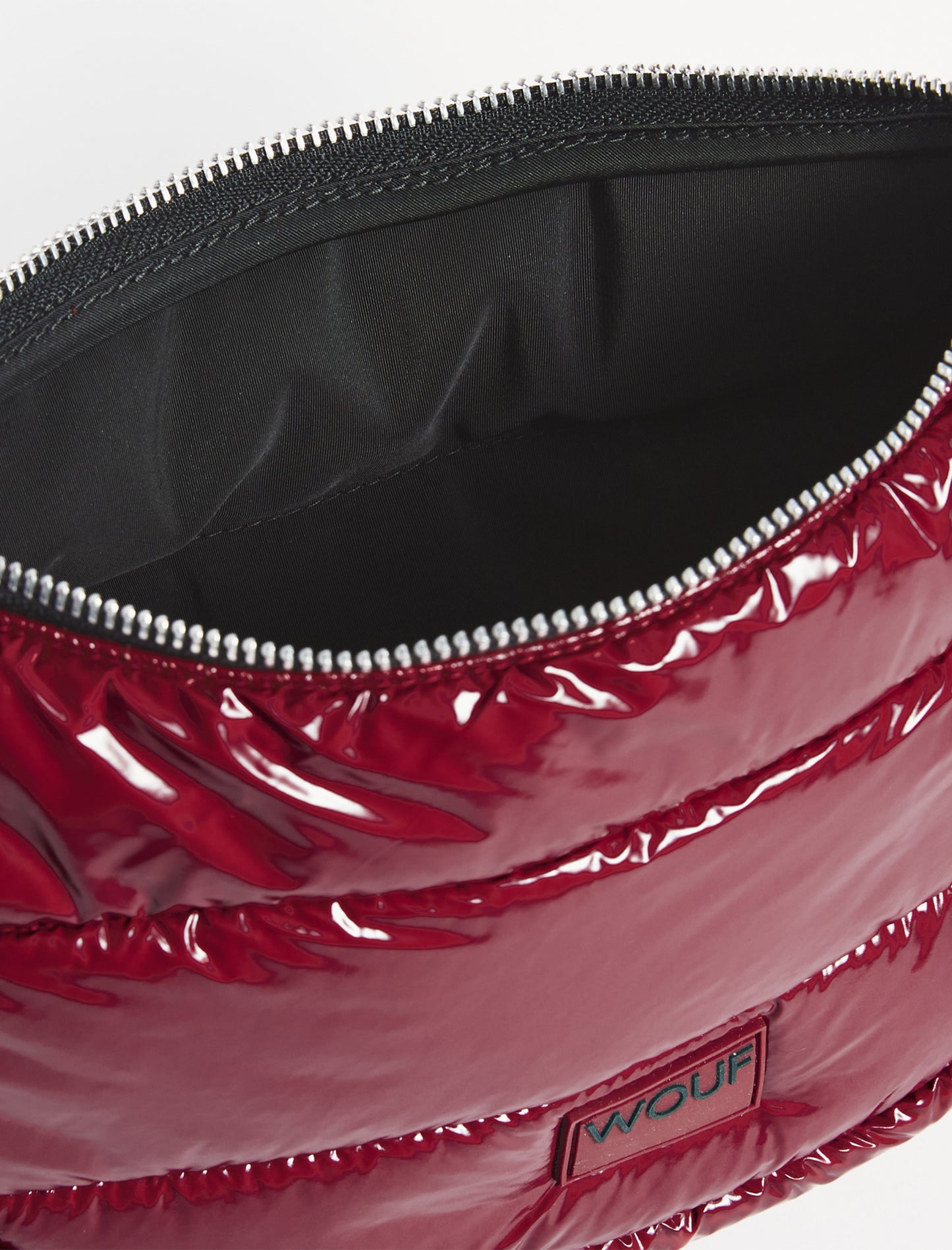 Bolso Banadolera Burgundy Glossy