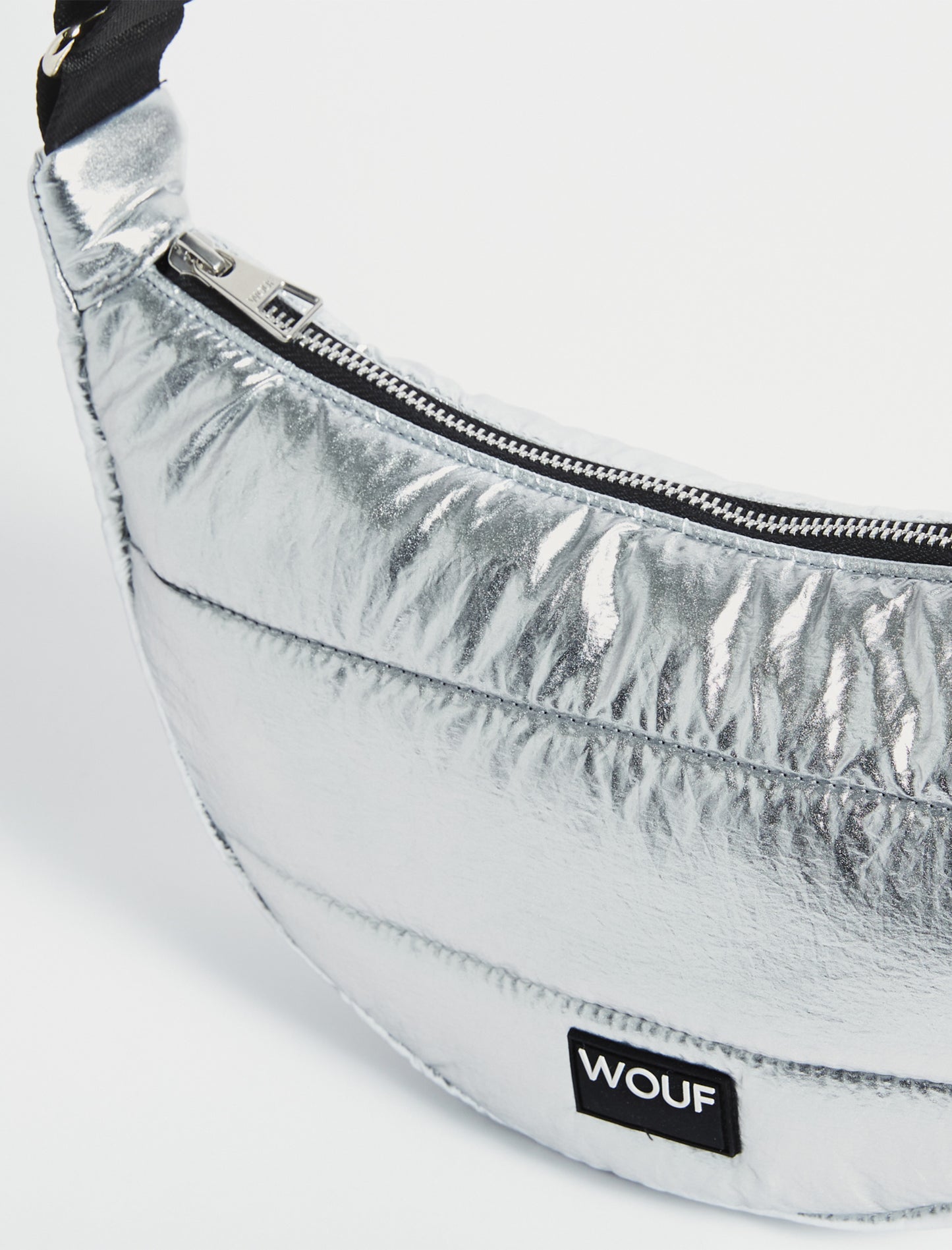 Bolso Bandolera Silver Glossy