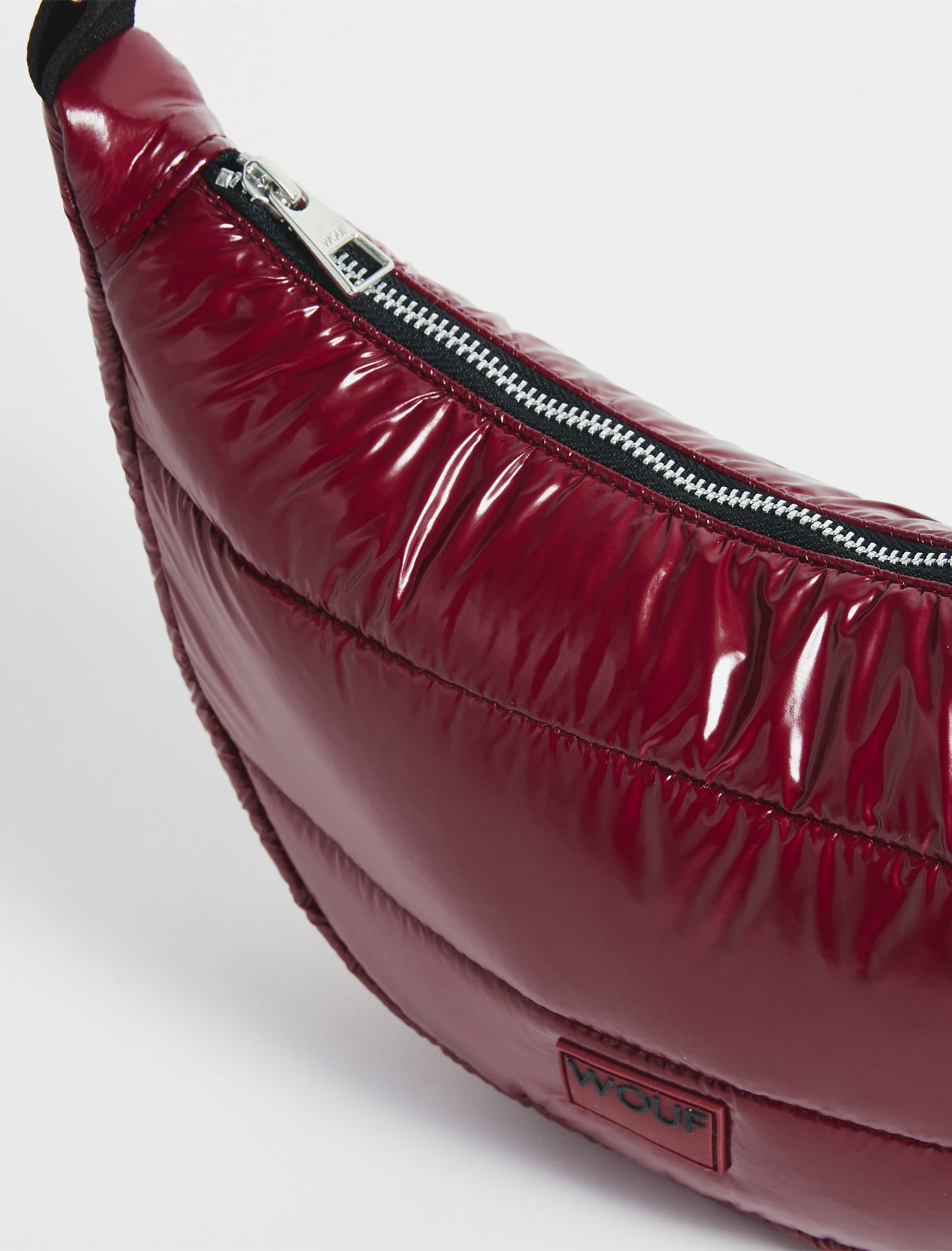 Bolso Banadolera Burgundy Glossy