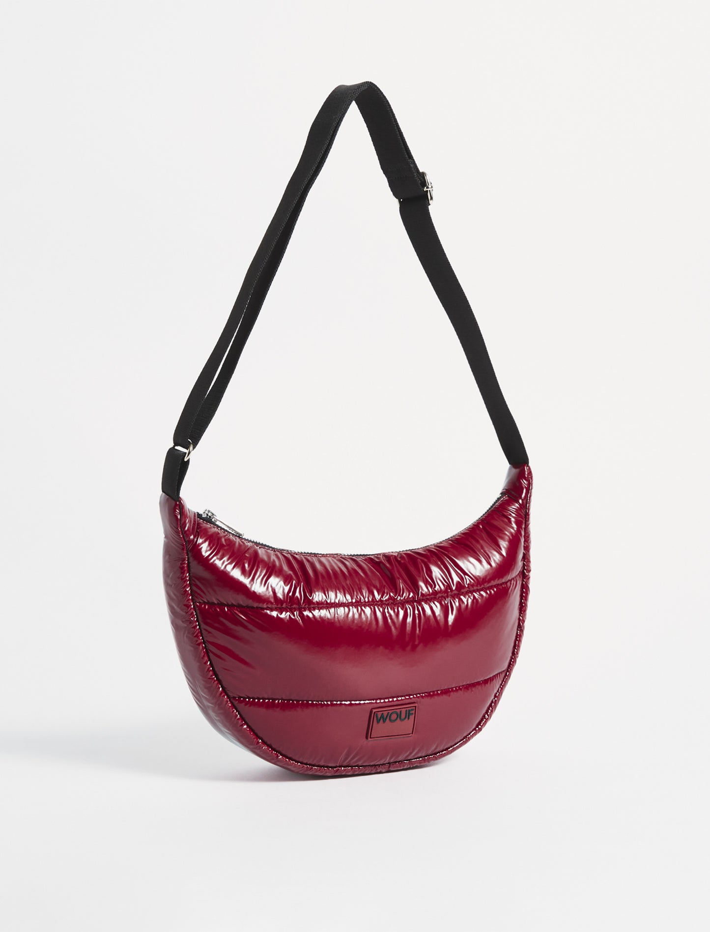 Bolso Banadolera Burgundy Glossy